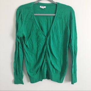 Old Navy Green Long Sleeve Cardigan | Size L